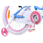 Detský bicykel 16" RoyalBaby Star Girl RB-16G-1 bielo-modrý